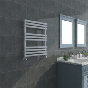 Oval White Bathroom Heated Towel Radiators