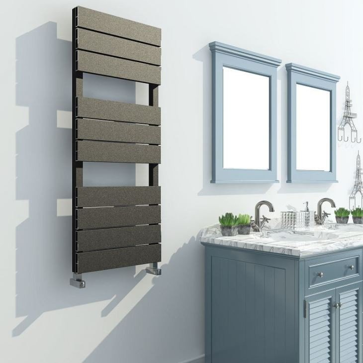 Dianna Anthracite Aluminium Towel Radiators - Image 3