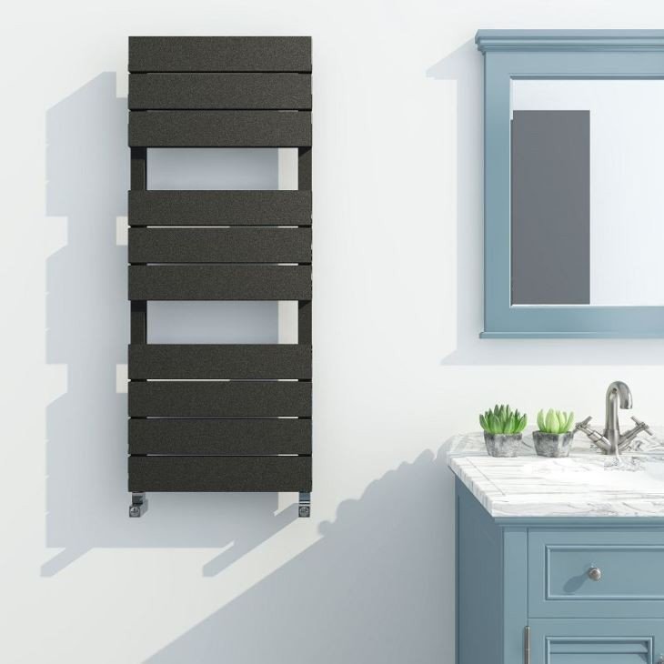 Dianna Anthracite Aluminium Towel Radiators - Image 4