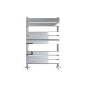 Flat Chrome Bathroom Heated Towel Radiators