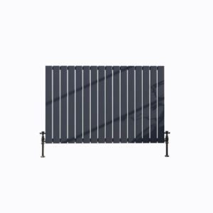 Flat Single Panel Anthracite Radiator
