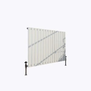 Flat Single Panel White Radiator