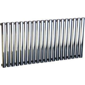 Oval Single Panel Chrome Radiator