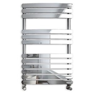 Rectangular Chrome Bathroom Heated Towel Radiators