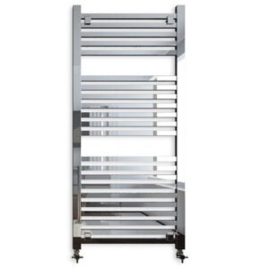 Square Chrome Bathroom Heated Towel Radiators